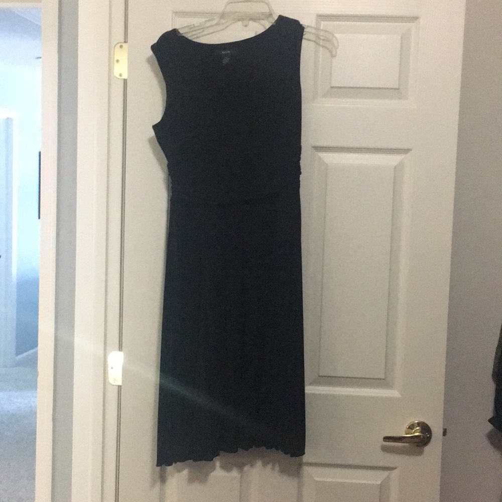 Alfani sleeveless black dress
